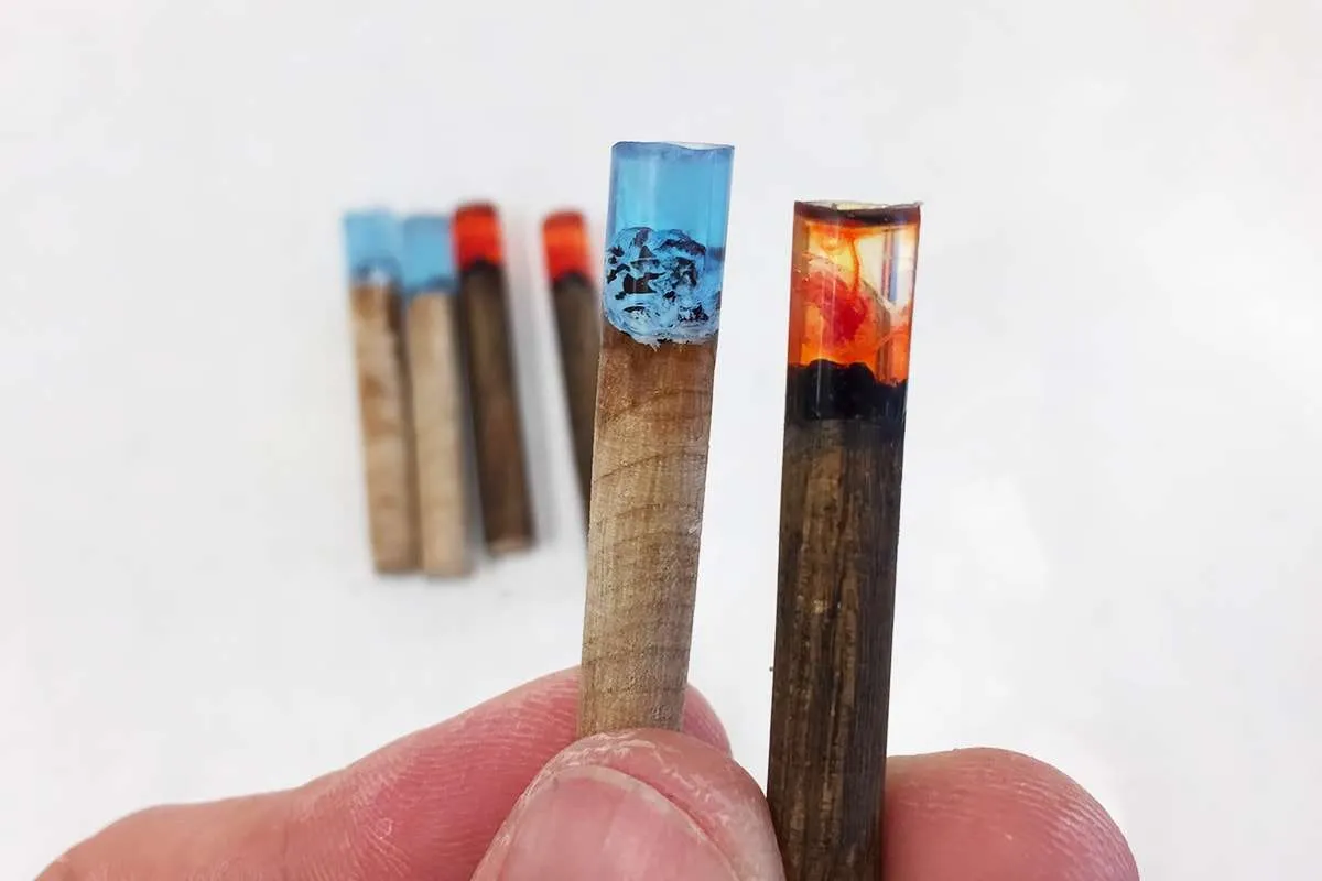 Pegs After Casting Pegs After Casting